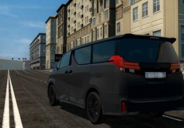 Мод 2015 Toyota Alphard версия 20.01.2022 для City Car Driving (v1.5.9.2)