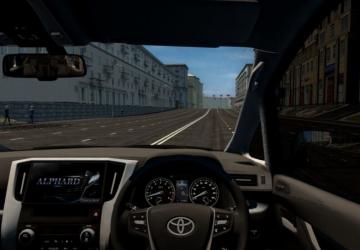 Мод 2015 Toyota Alphard версия 20.01.2022 для City Car Driving (v1.5.9.2)