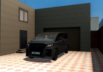 Мод 2015 Toyota Alphard версия 20.01.2022 для City Car Driving (v1.5.9.2)