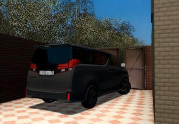 Мод 2015 Toyota Alphard версия 20.01.2022 для City Car Driving (v1.5.9.2)