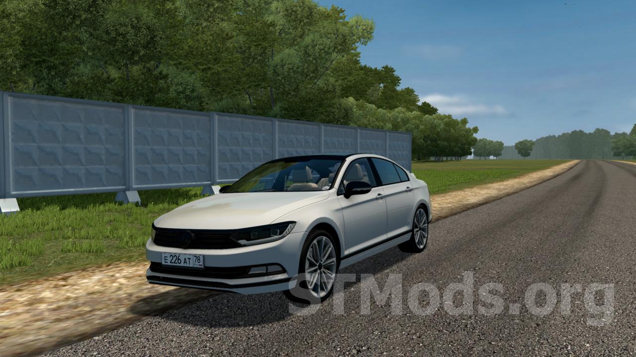 Скачать мод 2015 Volkswagen Passat B8 Sedan версия 22.05.2022 для City Car  Driving (v1.5.9.2)