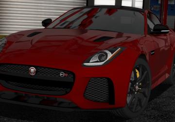 Мод 2016 Jaguar F-Type SVR версия 14.09.2021 для City Car Driving (v1.5.9.2)