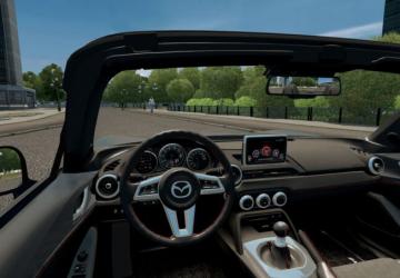 Мод 2016 Mazda MX-5 MD Miata версия 07.06.20 для City Car Driving (v1.5.9.2)