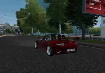 Мод 2016 Mazda MX-5 MD Miata версия 07.06.20 для City Car Driving (v1.5.9.2)