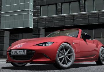 Мод 2016 Mazda MX-5 MD Miata версия 07.05.21 для City Car Driving (v1.5.8 - 1.5.9.2)