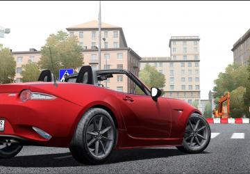 Мод 2016 Mazda MX-5 MD Miata версия 07.05.21 для City Car Driving (v1.5.8 - 1.5.9.2)