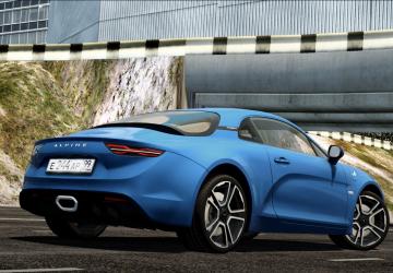 Мод 2017 Alpine A110 версия 1.0 для City Car Driving (v1.5.9)