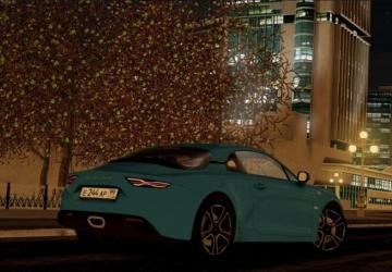 Мод 2017 Alpine A110 версия 10.04.21 для City Car Driving (v1.5.9, 1.5.9.2)