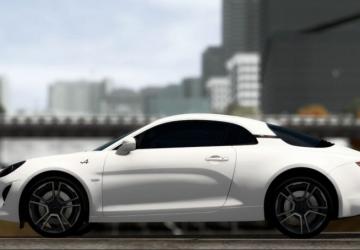 Мод 2017 Alpine A110 версия 10.04.21 для City Car Driving (v1.5.9, 1.5.9.2)