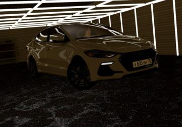 Мод 2017 Hyunda Elantra / Avante Sport версия 09.01.2022 для City Car Driving (v1.5.9.2)