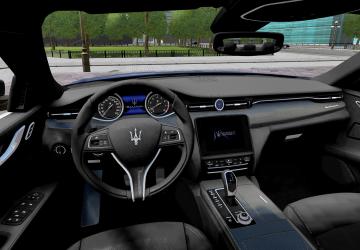 Мод 2017 Maserati Quattroporte GTS версия 1.0 для City Car Driving (v1.5.7, 1.5.8)