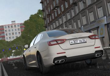 Мод 2017 Maserati Quattroporte GTS версия 1.0 для City Car Driving (v1.5.7, 1.5.8)