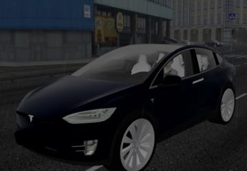 Мод 2017 Tesla Model X P100D версия 23.09.2022 для City Car Driving (v1.5.9.2)