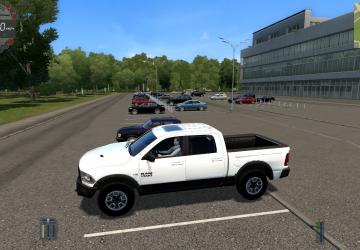 Мод 2018 Dodge Ram Rebel для City Car Driving (v1.5.6)