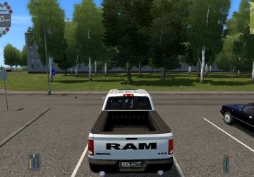 Мод 2018 Dodge Ram Rebel для City Car Driving (v1.5.6)