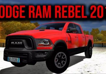 Мод 2018 Dodge Ram Rebel версия 20.06.21 для City Car Driving (v1.5.8 - 1.5.9.2)