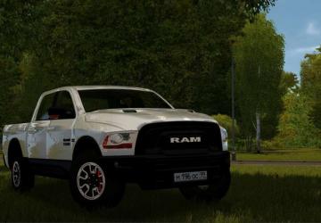 Мод 2018 Dodge Ram Rebel версия 20.06.21 для City Car Driving (v1.5.8 - 1.5.9.2)