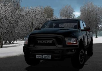 Мод 2018 Dodge Ram Rebel версия 20.06.21 для City Car Driving (v1.5.8 - 1.5.9.2)