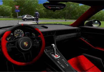 Мод 2018 Porsche 911 GT2 RS версия 06.10.20 для City Car Driving (v1.5.8 - 1.5.9.2)