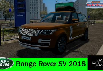 Мод 2018 Range Rover SV Autobiography Dynamic v26.12.2020 для City Car Driving (v1.5.9.2)