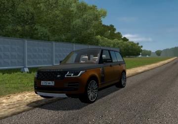 Мод 2018 Range Rover SV Autobiography Dynamic v22.05.2022 для City Car Driving (v1.5.9.2)