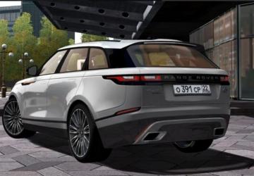 Мод 2018 Range Rover Velar версия 30.11.19 для City Car Driving (v1.5.8, 1.5.9)