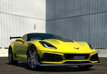 Мод 2019 Chevrolet Corvette ZR1 версия 1.0 для City Car Driving (v1.5.9.2)