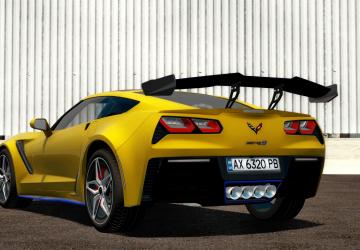 Мод 2019 Chevrolet Corvette ZR1 версия 1.0 для City Car Driving (v1.5.9.2)