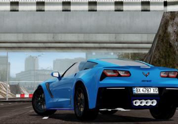 Мод 2019 Chevrolet Corvette ZR1 версия 1.0 для City Car Driving (v1.5.9.2)