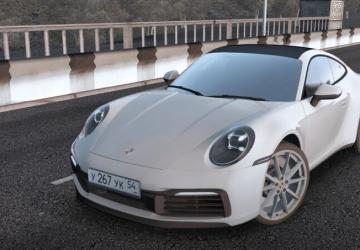 Мод 2019 Porsche 911 Carrera S (992) версия 1.0 для City Car Driving (v1.5.8)