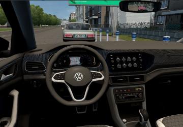 Мод 2019 Volkswagen T-Cross версия 18.10.21 для City Car Driving (v1.5.9, 1.5.9.2)