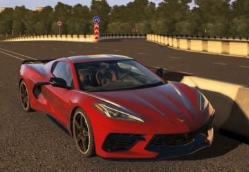 Мод 2020 Chevrolet Corvette C8 версия 02.12.20 для City Car Driving (v1.5.8 - 1.5.9.2)