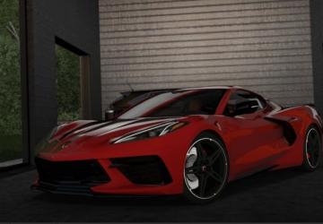 Мод 2020 Chevrolet Corvette C8 версия 02.12.20 для City Car Driving (v1.5.8 - 1.5.9.2)