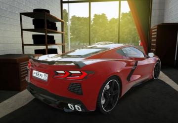 Мод 2020 Chevrolet Corvette C8 версия 02.12.20 для City Car Driving (v1.5.8 - 1.5.9.2)