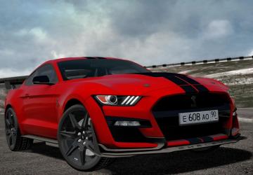 Мод 2020 Ford Mustang Shelby GT500 версия 1.0 для City Car Driving (v1.5.9, 1.5.9.2)