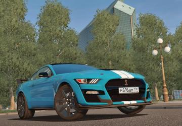 Мод 2020 Ford Mustang Shelby GT500 версия 1.0 для City Car Driving (v1.5.9, 1.5.9.2)