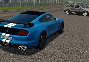 Мод 2020 Ford Mustang Shelby GT500 версия 03.05.2022 для City Car Driving (v1.5.9.2)