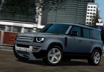 Мод 2020 Land Rover Defender 110 P400 версия 30.12.2021 для City Car Driving (v1.5.9.2)