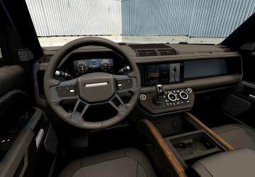Мод 2020 Land Rover Defender 110 P400 версия 30.12.2021 для City Car Driving (v1.5.9.2)