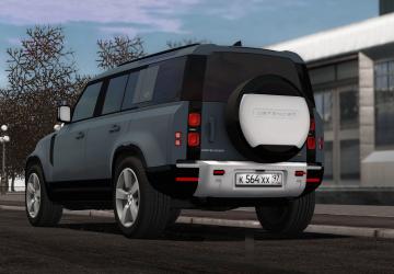 Мод 2020 Land Rover Defender 110 P400 версия 30.12.2021 для City Car Driving (v1.5.9.2)