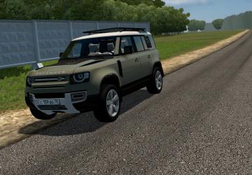 Мод 2020 Land Rover Defender 110 P400 версия 22.05.2022 для City Car Driving (v1.5.9.2)