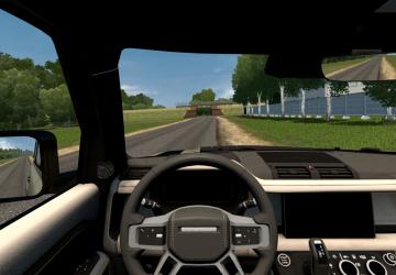 Мод 2020 Land Rover Defender 110 P400 версия 22.05.2022 для City Car Driving (v1.5.9.2)