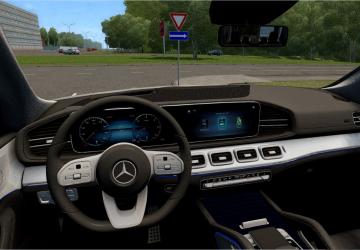 Мод 2020 Mercedes-Benz GLE300d версия 28.08.20 для City Car Driving (v1.5.9, 1.5.9.2)