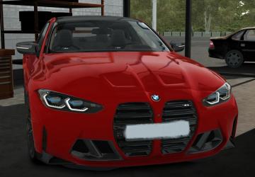 Мод 2021 BMW M4 Coupé (G82) версия 1.0 для City Car Driving (v1.5.9)