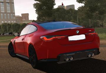 Мод 2021 BMW M4 Coupé (G82) версия 1.0 для City Car Driving (v1.5.9)