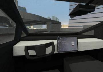 Мод 2021 Tesla Cybertruck версия 1.0 для City Car Driving (v1.5.9)