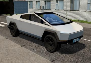 Мод 2021 Tesla Cybertruck версия 1.0 для City Car Driving (v1.5.9)