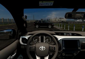 Мод 2021 Toyota HiLux SR5 версия 27.10.2022 для City Car Driving (v1.5.9.2)