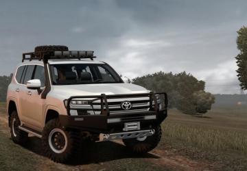 Мод 2021 Toyota Land Cruiser 300 Series версия 04.10.2021 для City Car Driving (v1.5.9 - 1.5.9.2)