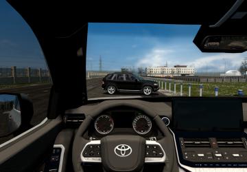 Мод 2021 Toyota Land Cruiser 300 Series версия 13.03.2022 для City Car Driving (v1.5.9.2)